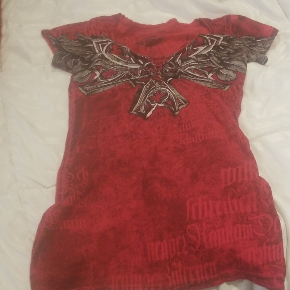 Red womans tshirt